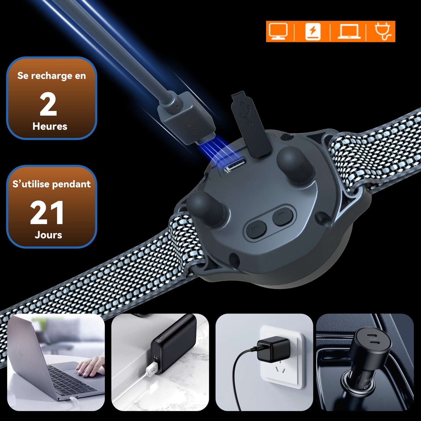 Automatic Anti Bark Dog Collar,Vibrating Collar-B659