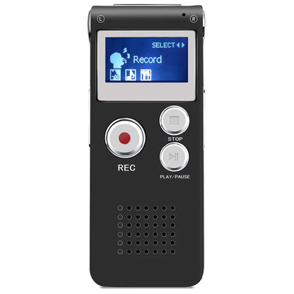 Vankii Digital Voice Activated Recorder Mini Audio Recorder with Lavalier Microphone USB Rechargeable HD Sound Portable Recording Device