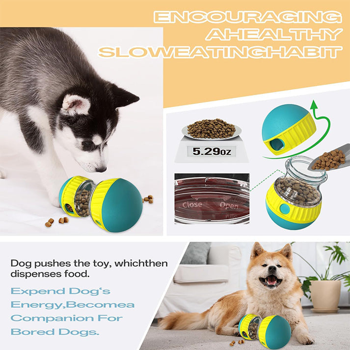 Jouet Chien Occupation, Slow Feeder pour Chiens, Distributeur de Croquettes pour Chiens Jouets, Améliore La Digestion, pour Tout Type de Chien