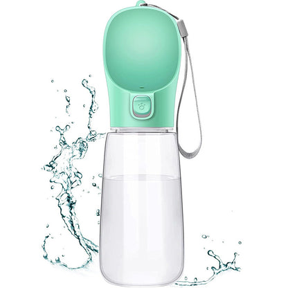 Bouteille d'eau Portable pour Chien,550ml Bouteille d'eau de Voyage antibactérienne de qualité Alimentaire pour Chien et Chat, Eau Potable pour Animal de Compagnie en Plein Air