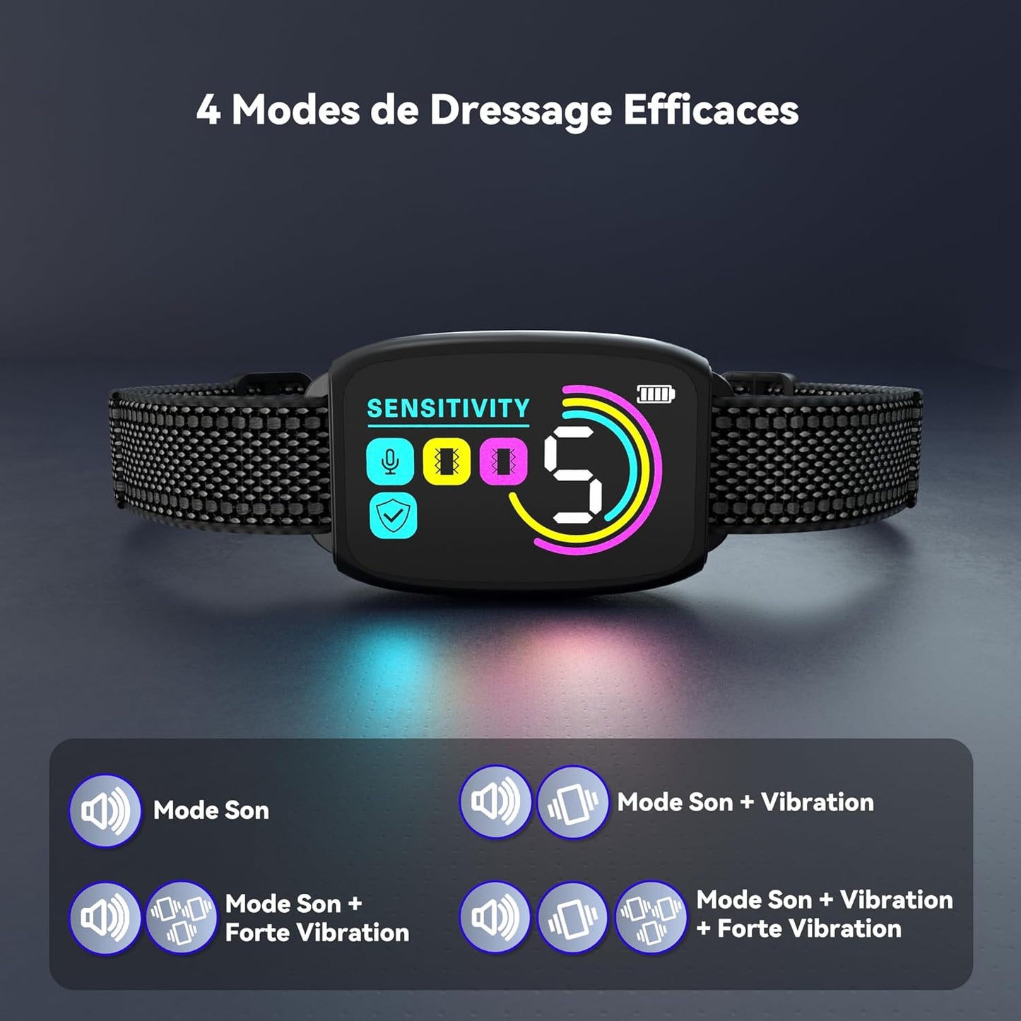 Automatic Anti Bark Dog Collar,Vibrating Collar-BS1