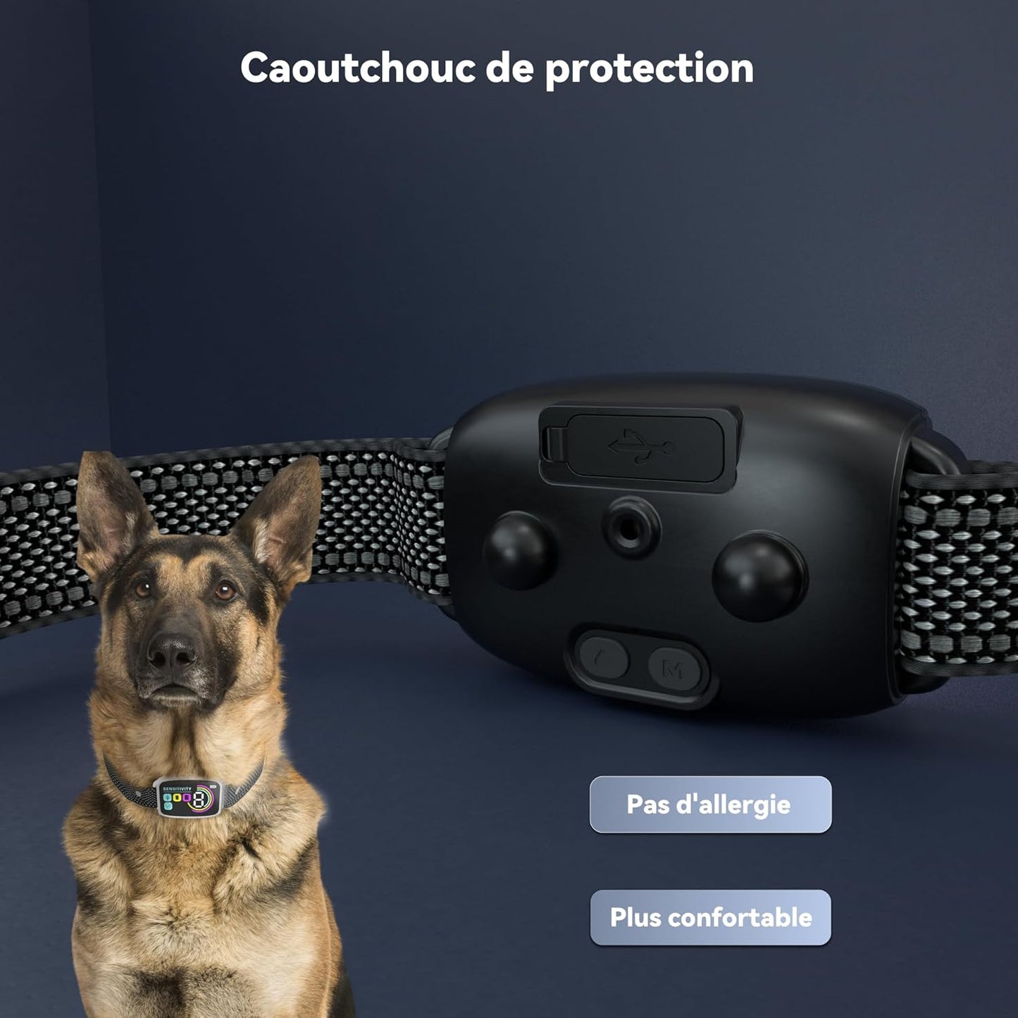 Automatic Anti Bark Dog Collar,Vibrating Collar-BS1