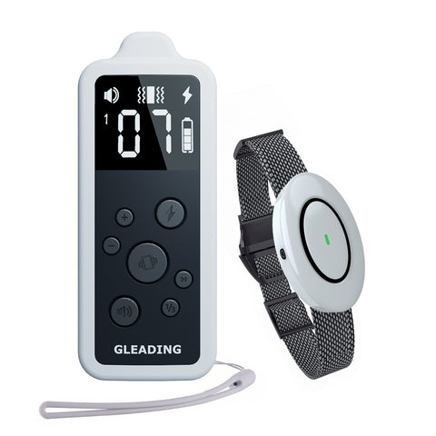 Collier de Dressage pour Chien Rechargeable et IP67 Étanche avec Distance de 900 Mètres--G880